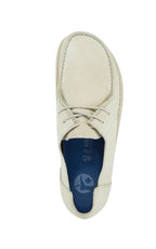 Scarpe uomo Birkenstock mocassino Utti Lace antique white US25BI01 1029553