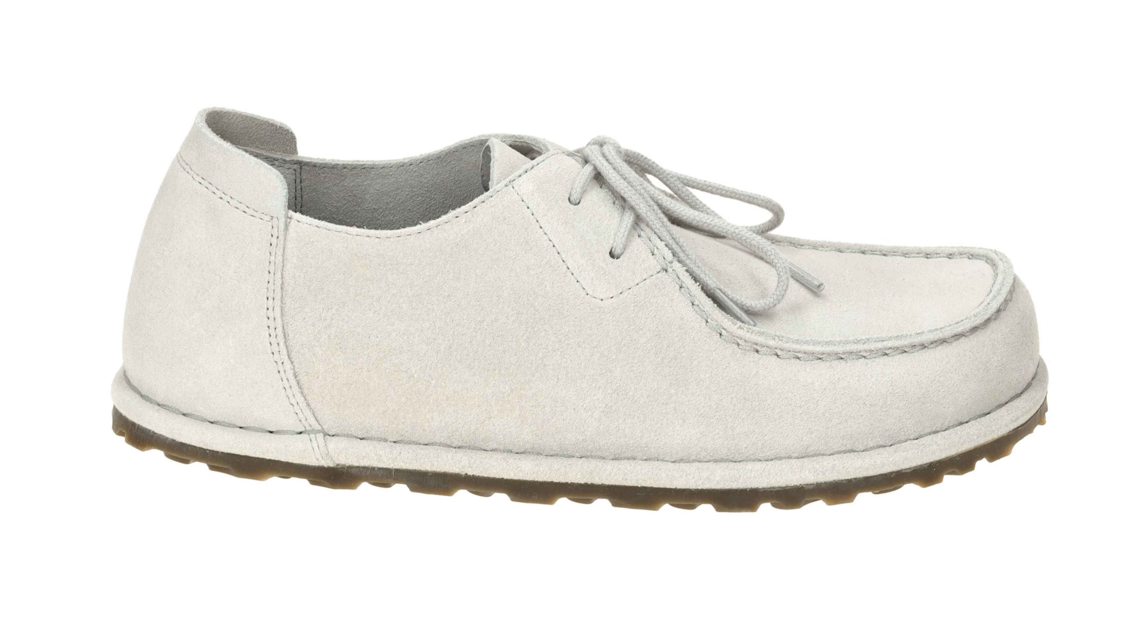 Scarpe donna Birkenstock mocassino Utti Lace antique white DS25BI02 1029575