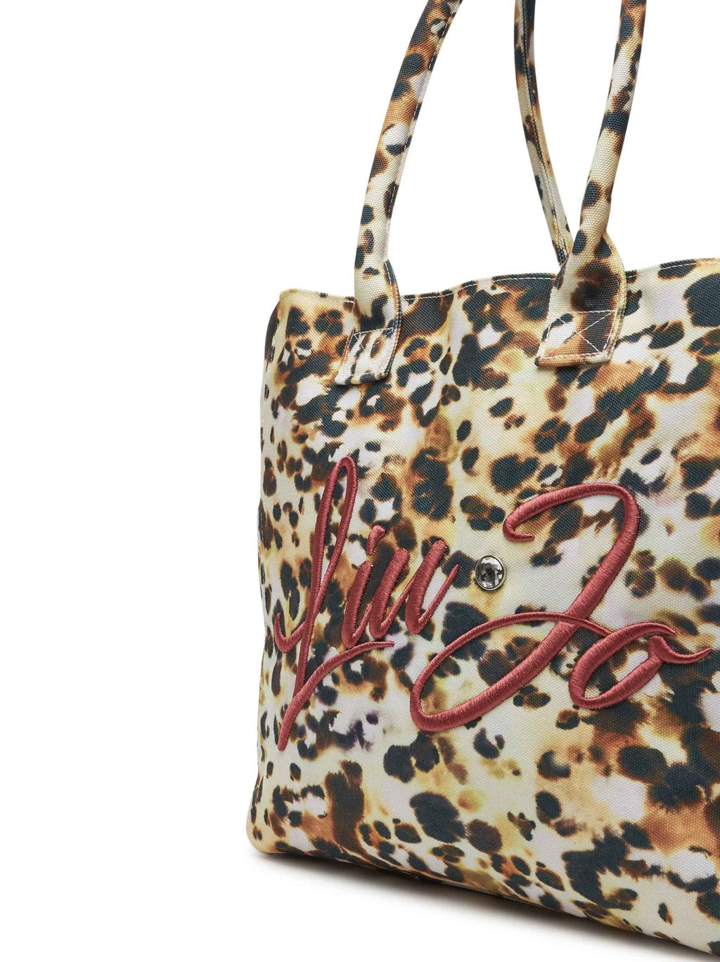 Borsa donna Liu-jo L Tote animalier rouge BS25LJ127 VA5211 T7114