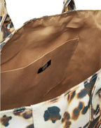 Borsa donna Liu-jo L Tote animalier rouge BS25LJ127 VA5211 T7114