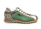 Scarpe uomo Harris sneaker pelle roccia opaco/ jingo bianco sfumato verde U17HA217 2817