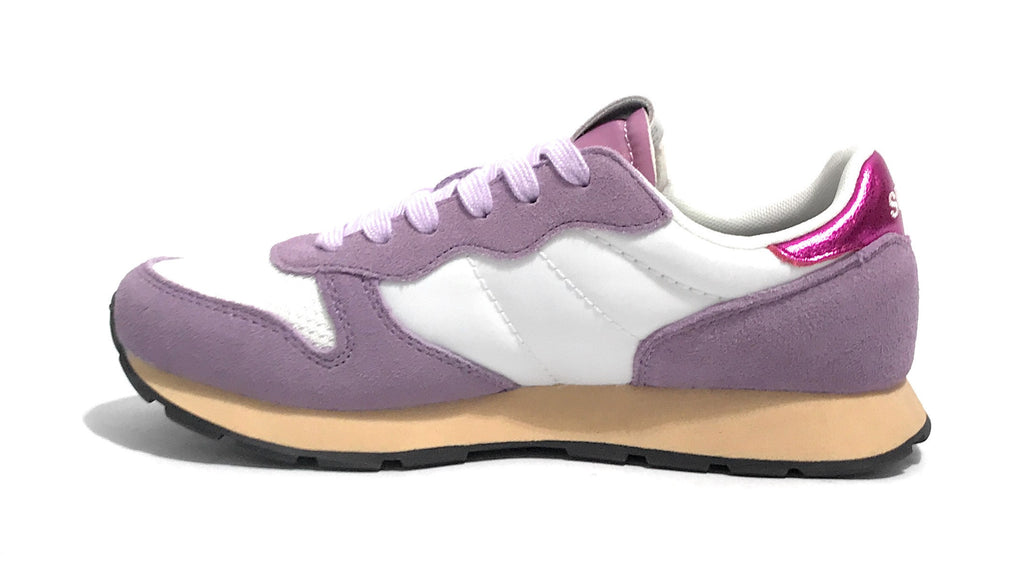 Scarpe Sun68 sneaker Girl's Ally vintage lilla ZS25SU01 Z35407T