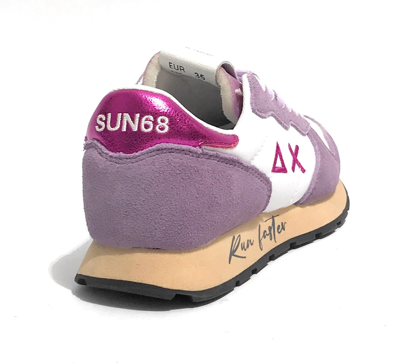 Scarpe Sun68 sneaker Girl's Ally vintage lilla ZS25SU01 Z35407T