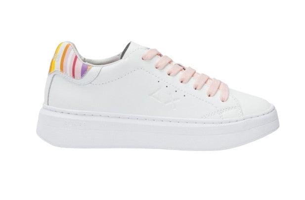 Scarpe Sun68 sneaker Girls's Grace leather bianco ZS25SU07 Z35426T