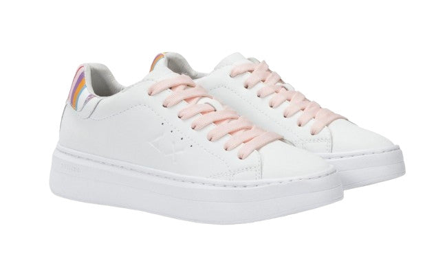 Scarpe Sun68 sneaker Girls's Grace leather bianco ZS25SU07 Z35426T
