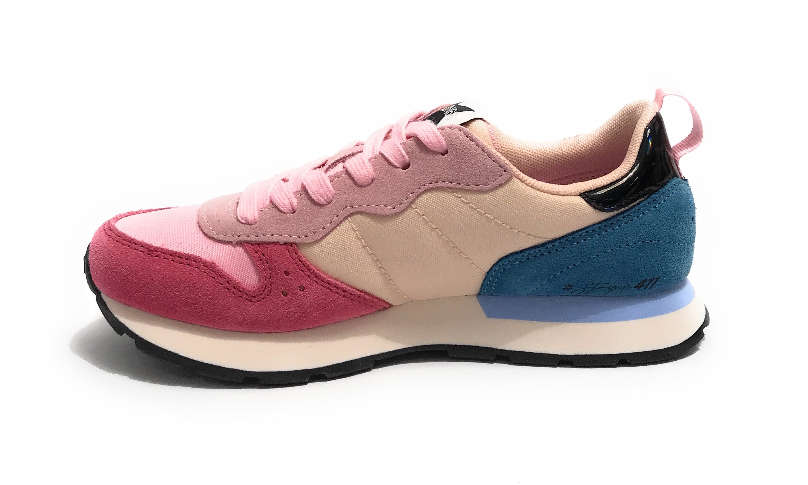 Scarpe Sun68 sneaker Girl's Stargirl multicolor rosa ZS25SU10 Z35411T