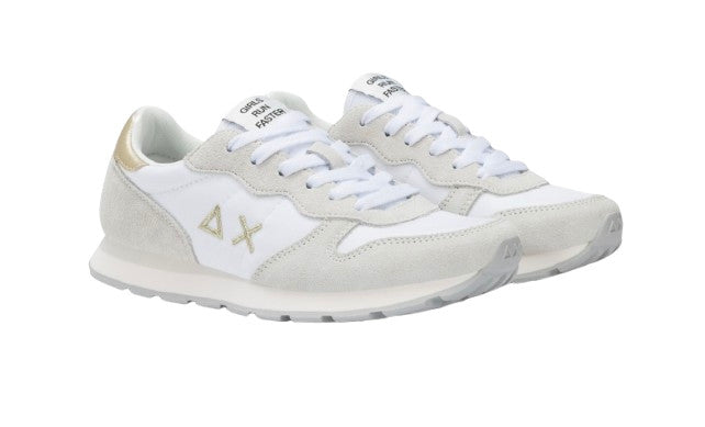 Scarpe Sun68 sneaker Girls's Ally teen solid gold silver ZS25SU16 Z35402T