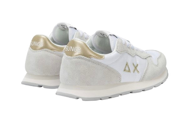 Scarpe Sun68 sneaker Girls's Ally teen solid gold silver ZS25SU16 Z35402T