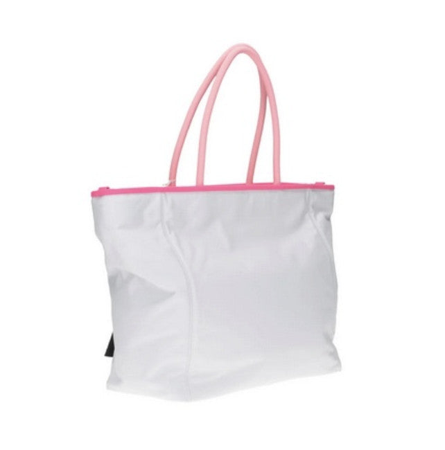 Borsa donna Sun 68 medium nylon bag bianco BS25SU01 Z35255