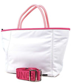 Borsa donna Sun 68 small nylon bag bianco BS25SU03 Z35254