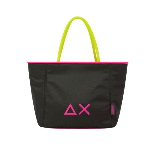 Borsa donna Sun 68 small nylon bag nero BS25SU02 Z35254