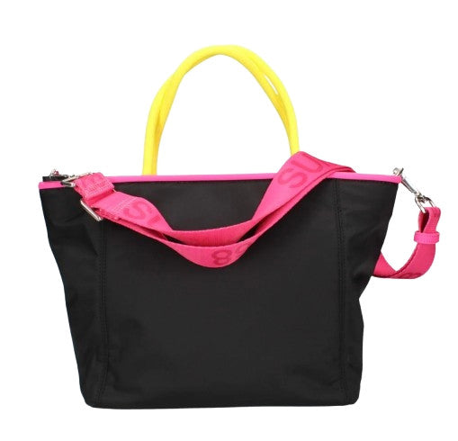 Borsa donna Sun 68 small nylon bag nero BS25SU02 Z35254