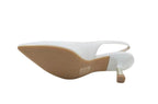 Sandalo slingback Liu-jo Sandie 09 nappa white DS25LJ30 SA5197 P0062