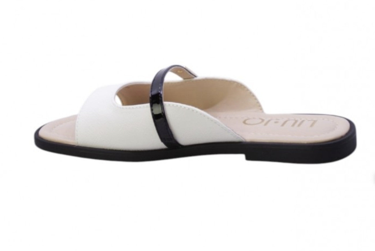 Scarpe Liu-Jo sandalo Amira 933 white/ black DS25LJ32 4A5735 EX257