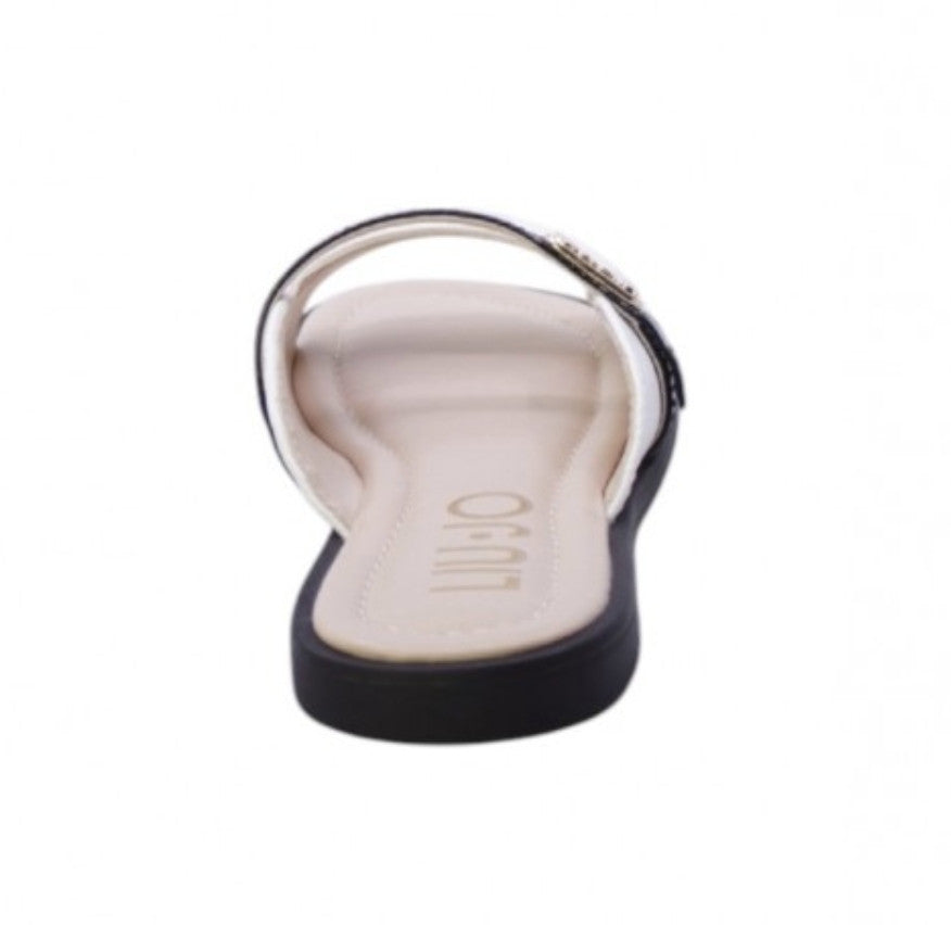 Scarpe Liu-Jo sandalo Amira 933 white/ black DS25LJ32 4A5735 EX257