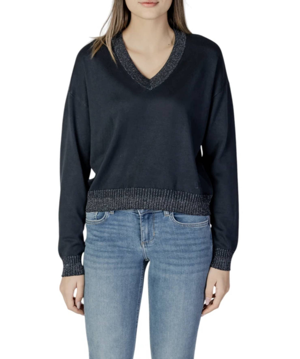 Maglia donna Liu Jo pullover nuit noir ES25LJ28 TA5062 MS49I 93922