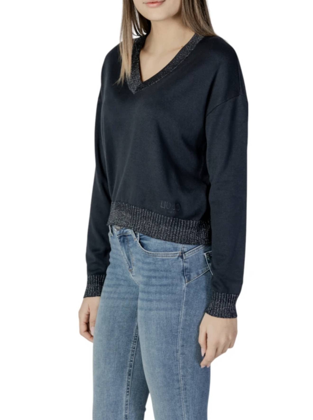 Maglia donna Liu Jo pullover nuit noir ES25LJ28 TA5062 MS49I 93922