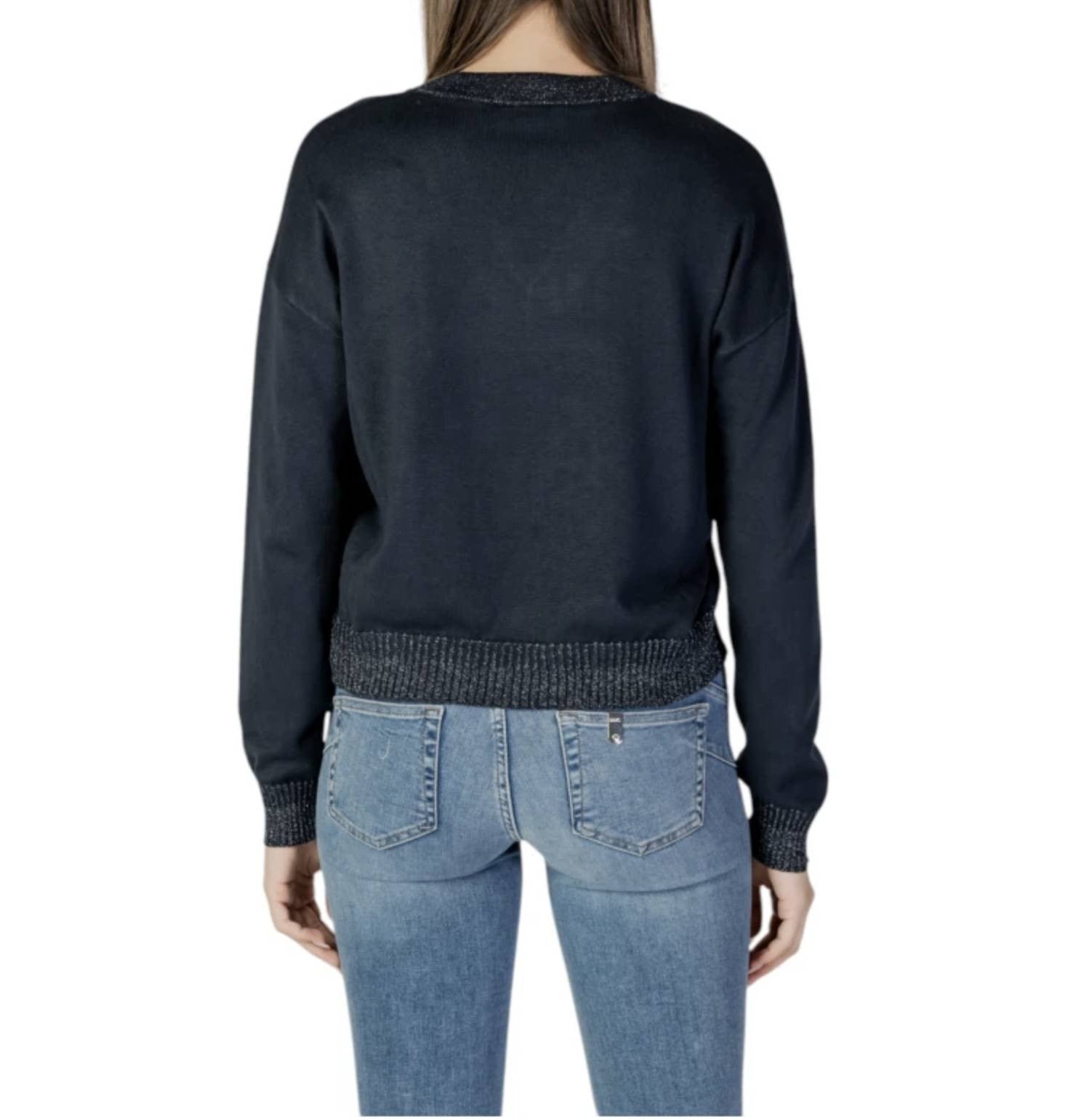 Maglia donna Liu Jo pullover nuit noir ES25LJ28 TA5062 MS49I 93922
