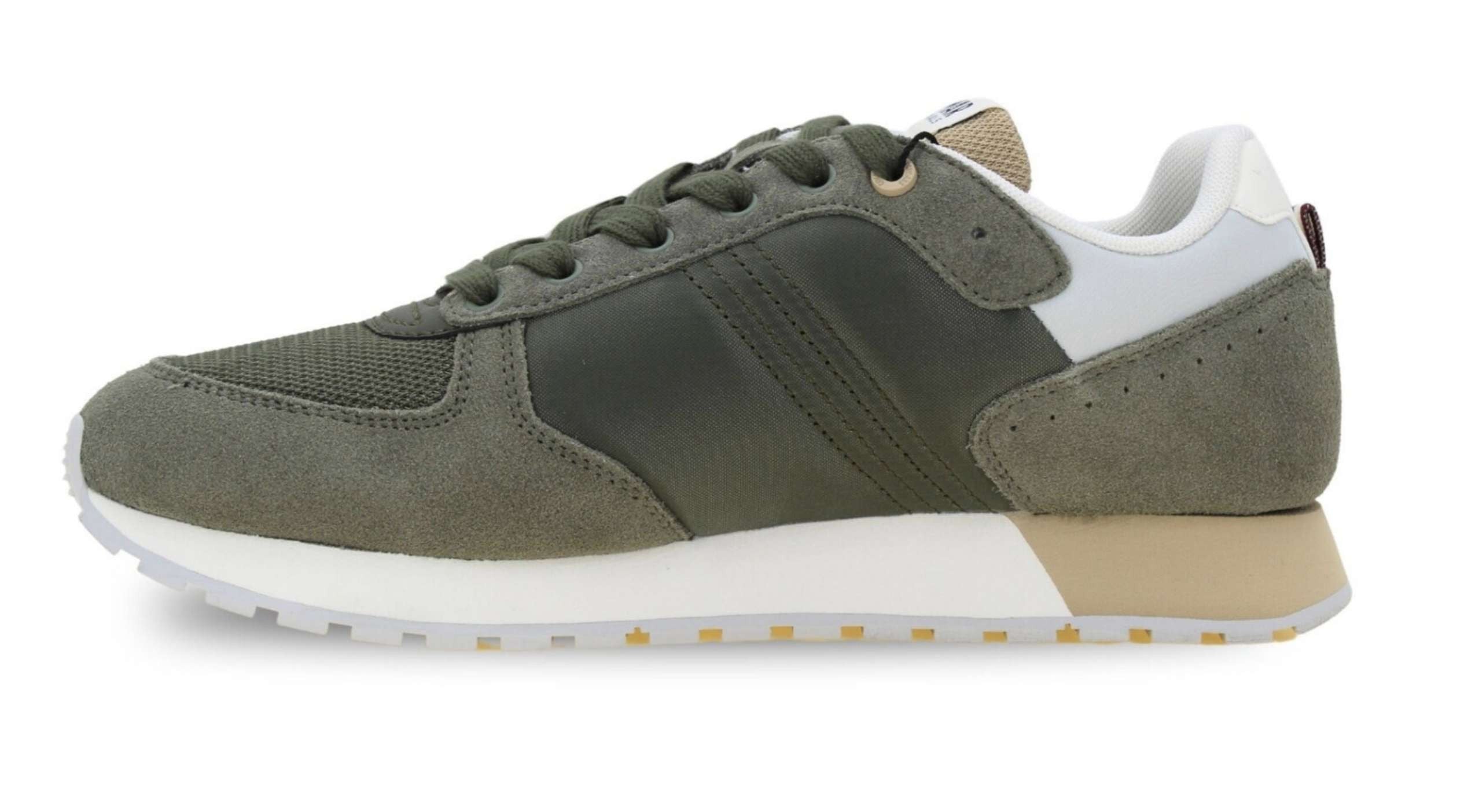 Scarpe uomo Colmar sneaker Travis authentic 063 green/beige/gray US25CO19