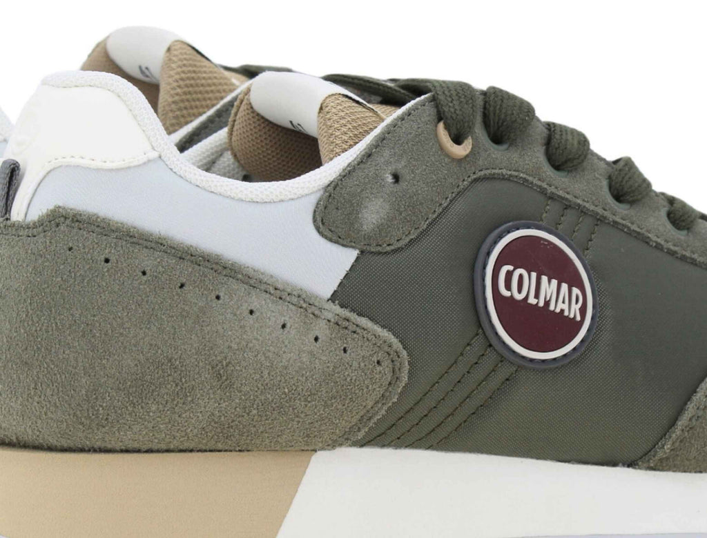 Scarpe uomo Colmar sneaker Travis authentic 063 green/beige/gray US25CO19