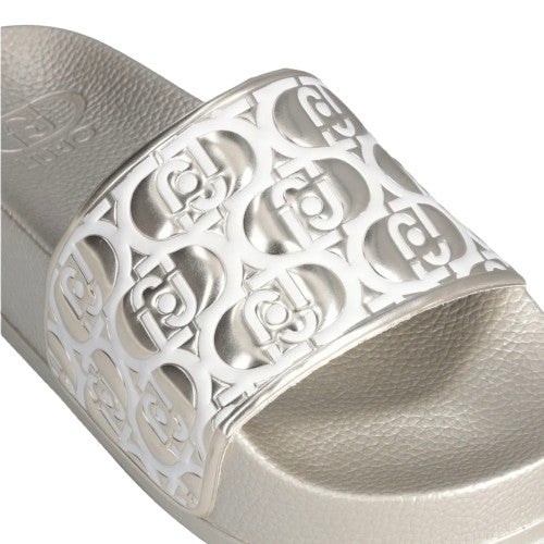 Scarpe Liu-Jo slipper Mykonos 01 light gold DS25LJ34 BA5097 EX252