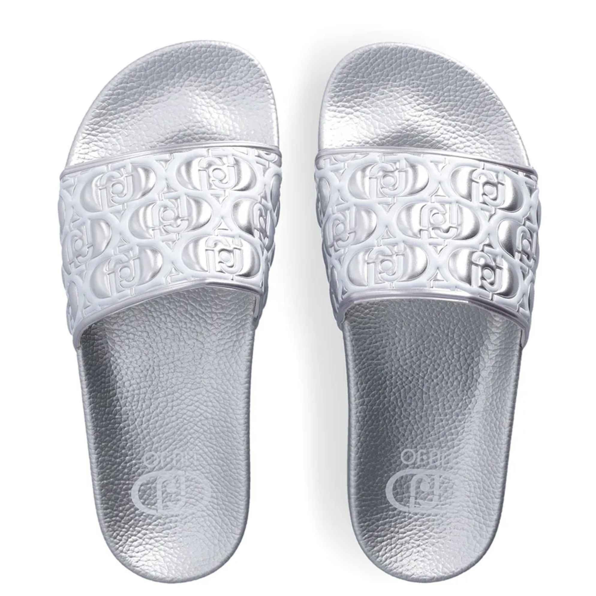 Scarpe Liu-Jo slipper Mykonos 01 silver DS25LJ35 BA5097 EX252