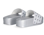 Scarpe Liu-Jo slipper Mykonos 01 silver DS25LJ35 BA5097 EX252