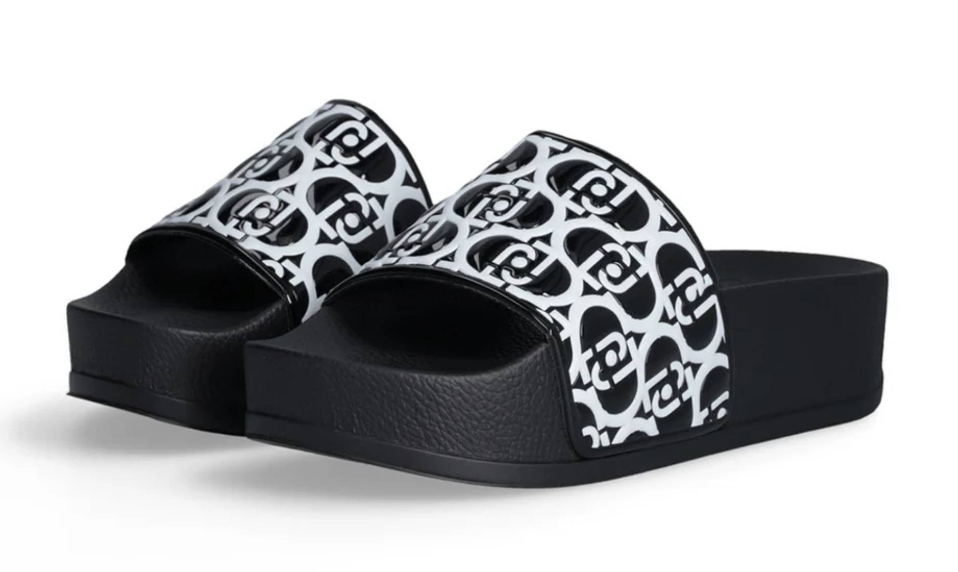 Scarpe Liu-Jo slipper Mykonos 01 black DS25LJ36 BA5097 EX004