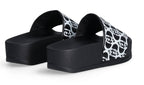 Scarpe Liu-Jo slipper Mykonos 01 black DS25LJ36 BA5097 EX004