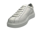 Scarpe uomo Harris Sport sneakers in pelle pregiata bianco/ tweed U17HA182