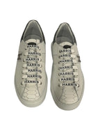 Scarpe uomo Harris Sport sneakers in pelle bianco/ shade fumé U17HA175