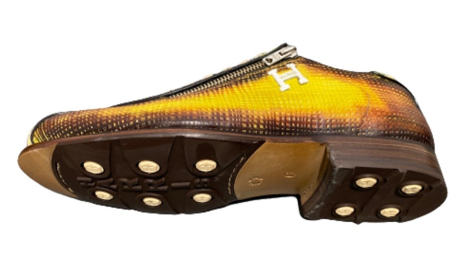 Scarpe uomo Harris fondo calcetto  roccia splash verde/  limone U17HA160