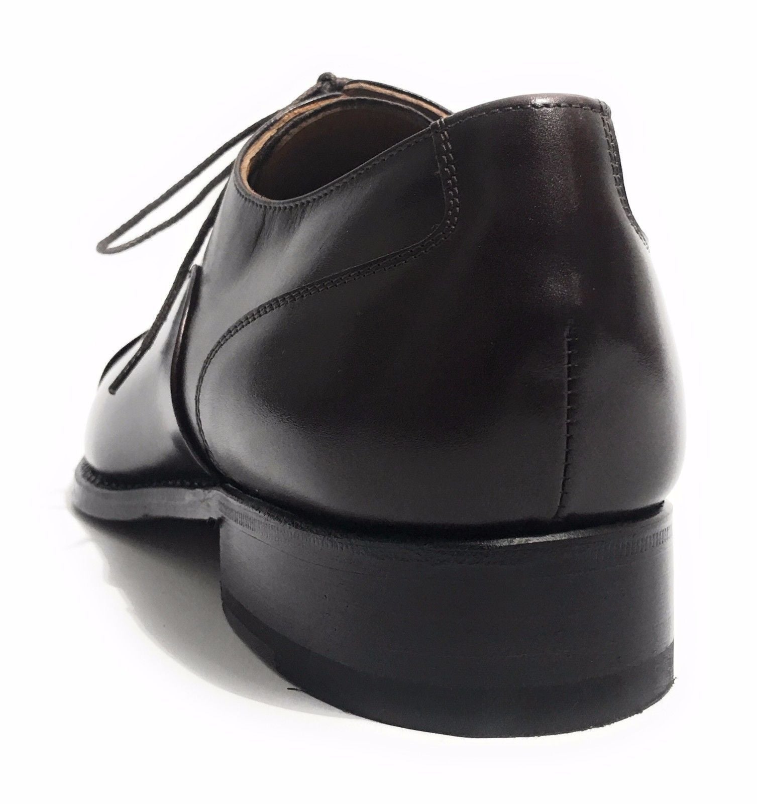 Scarpe uomo Harris anniversary francesina puntina pelle moro fatte mano US14HA01