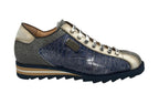 Scarpe uomo Harris sneaker pelle shade stampa razza/ bianco/ stampa cocco shade azzurro U17HA212 2817