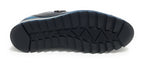 Scarpe uomo Harris sneaker pelle blu tamponato U17HA198 3895