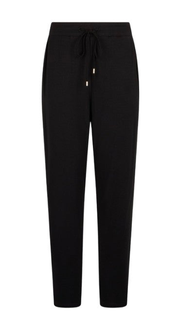 Pantalone Liu Jo donna in jersey nero ES25LJ52 VA5220 JS360