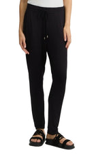 Pantalone Liu Jo donna in jersey nero ES25LJ52 VA5220 JS360