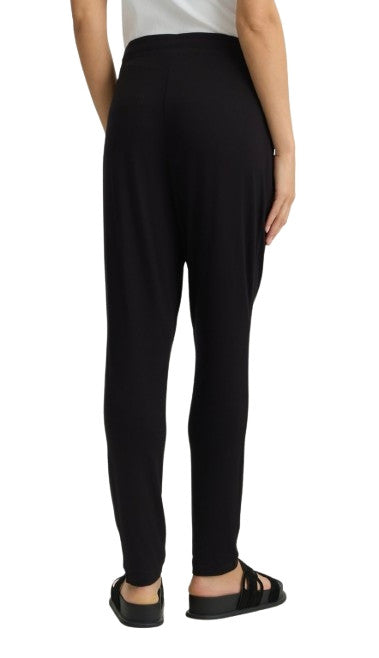 Pantalone Liu Jo donna in jersey nero ES25LJ52 VA5220 JS360