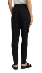 Pantalone Liu Jo donna in jersey nero ES25LJ52 VA5220 JS360