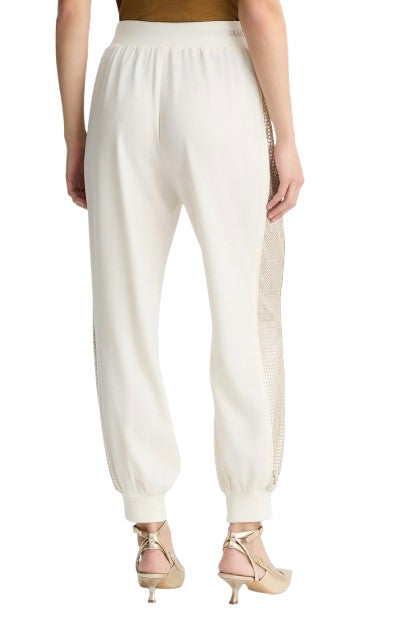 Pantalone Liu Jo donna jogging white ES25LJ80 TA5264 TS423 M9185