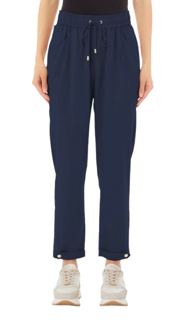 Pantalone Liu Jo donna cropped nuit noir ES25LJ83 TA5144 TS922 93922