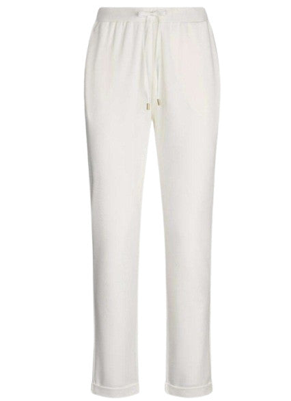 Pantalone Liu Jo donna in jersey white milk ES25LJ86 TA5308 J4869 10105