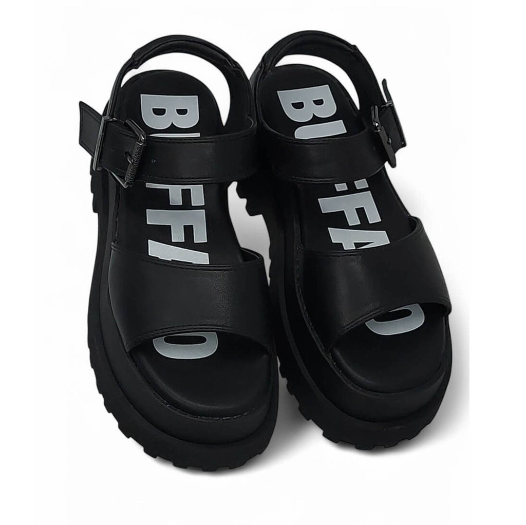 Sandalo donna Buffalo Pluto Jojo nero DS25BF11 BN16022671
