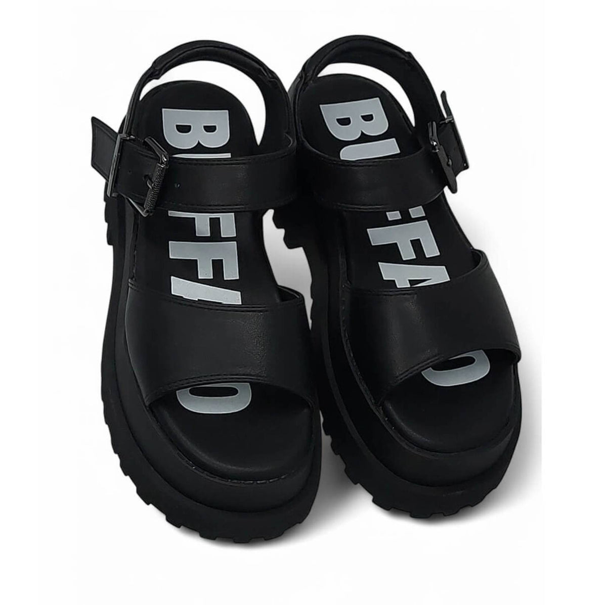 Sandalo donna Buffalo Pluto Jojo nero DS25BF11 BN16022671