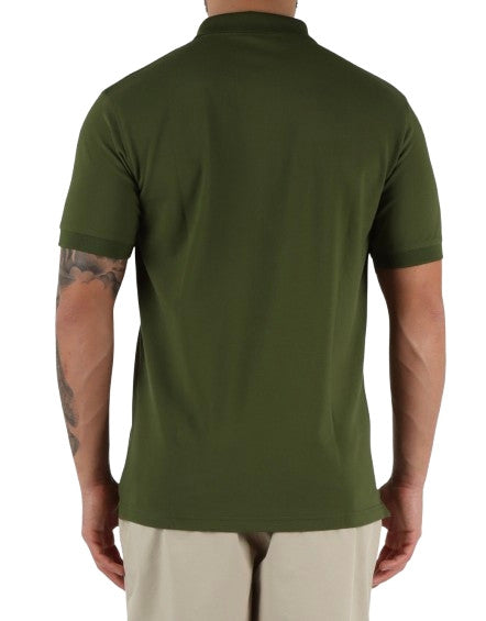 Polo uomo Sun68 verde scuro ES25SU06 A35140