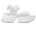 Sandalo donna Buffalo Binary 0 zeppa bianco DS25BF14 BN16020301