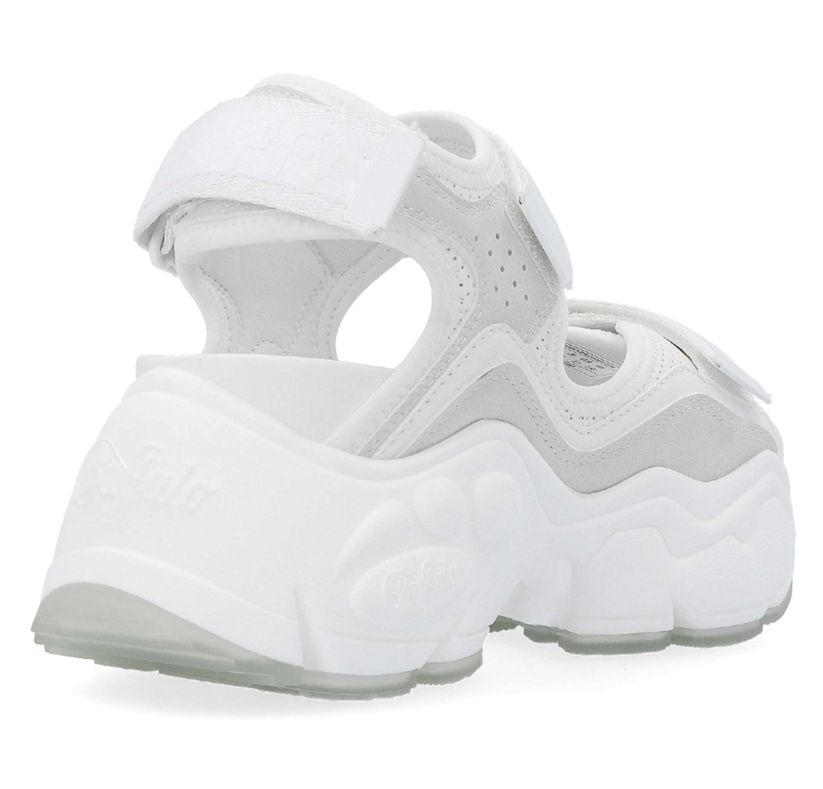 Sandalo donna Buffalo Binary 0 zeppa bianco DS25BF14 BN16020301