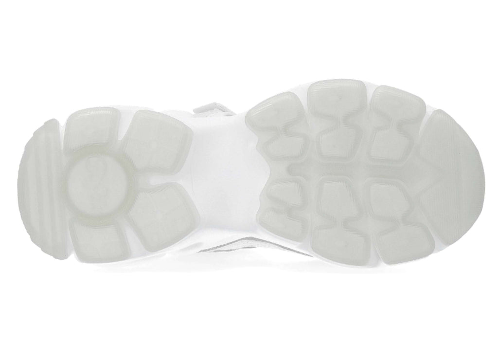 Sandalo donna Buffalo Binary 0 zeppa bianco DS25BF14 BN16020301