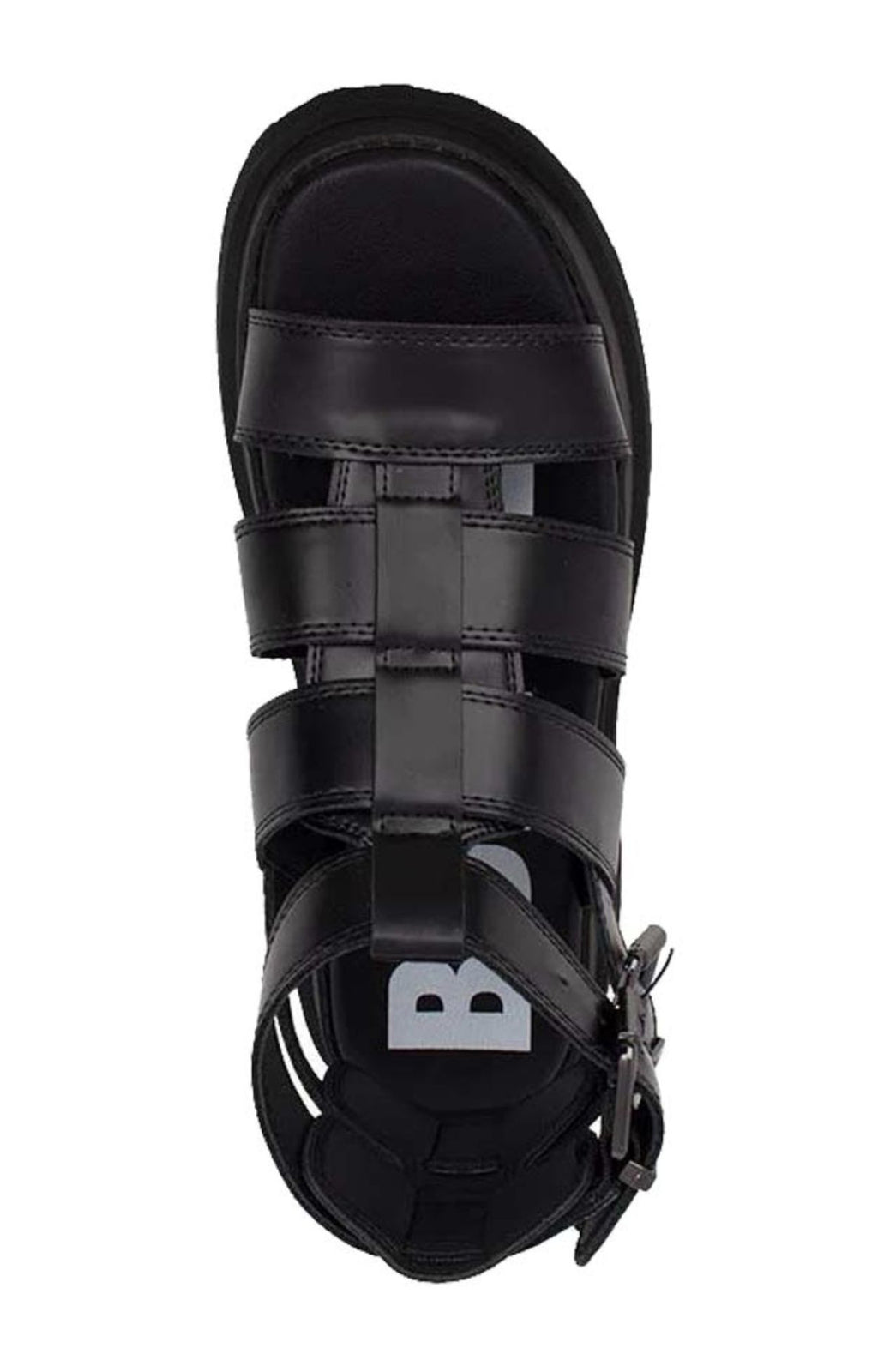 Sandalo donna Buffalo Pluto Gld nero DS25BF16 BN16022691