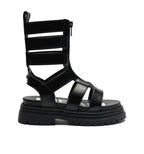 Sandalo donna Buffalo Lennox Zeus nero DS25BF17 BN16022761
